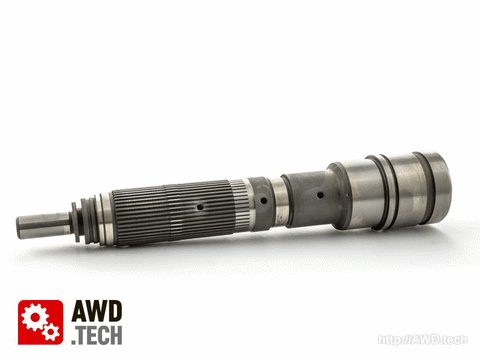  Главный вал в сборе (для ATC400)